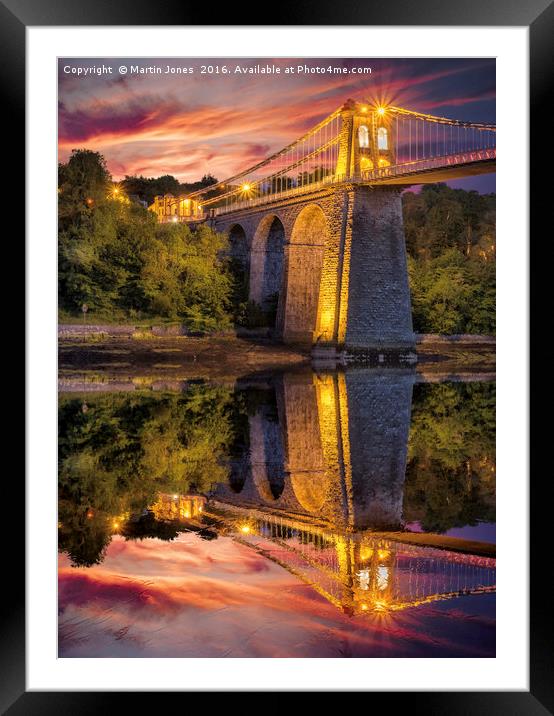 Telfords Menai Masterpiece  Framed Mounted Print by K7 Photography