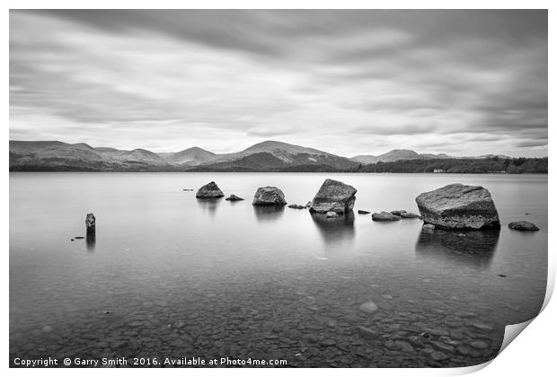 Loch Lomond, Scotland. Print by Garry Smith