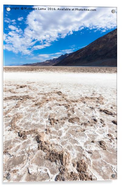  Death Valley, California, USA Acrylic by Massimo Lama
