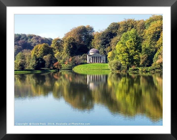 Autumnal Colours Framed Mounted Print by Susie Peek
