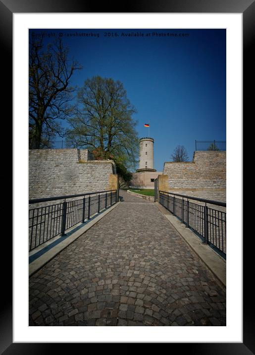 To The Sparrenburg Framed Mounted Print by rawshutterbug 