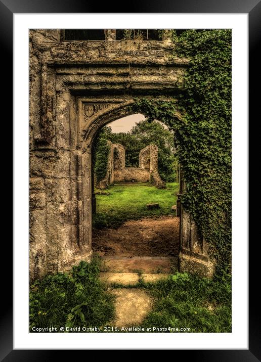 St Marys - Little Chart Framed Mounted Print by David Oxtaby  ARPS
