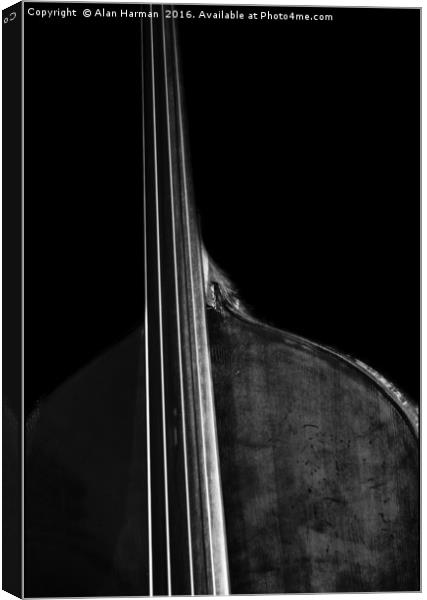 Bass 5 Canvas Print by Alan Harman