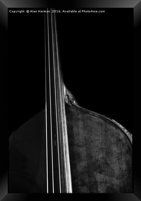 Bass 5 Framed Print by Alan Harman