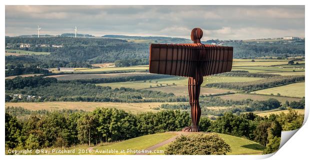 Angel Of The North Print by Ray Pritchard