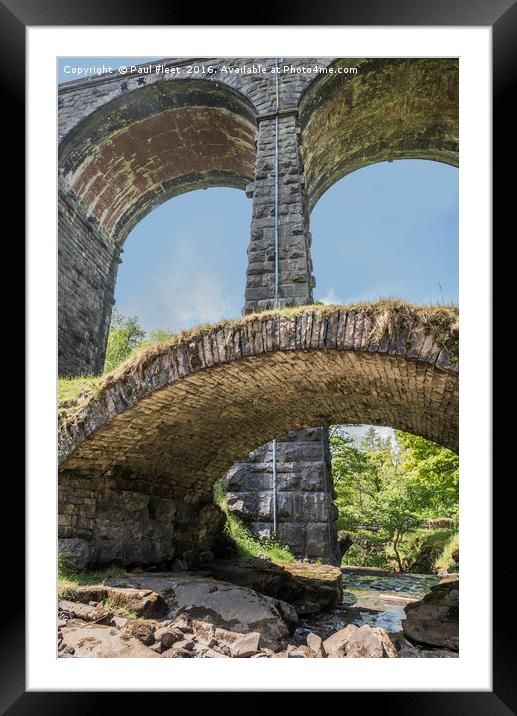 Yorkshire Dales Dent Head Viaduct Framed Mounted Print by Paul Fleet