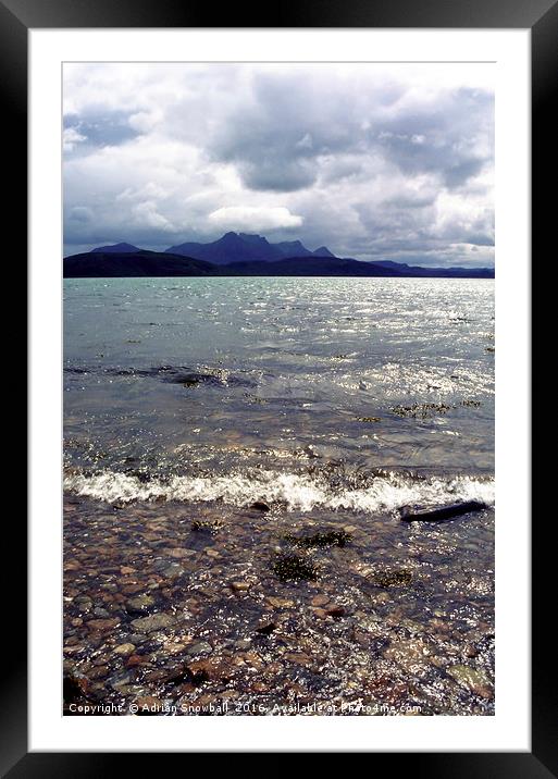 Ben Loyal, Sutherland Framed Mounted Print by Adrian Snowball