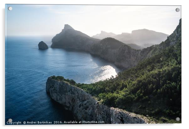 Cap de Formentor, Mallorca Acrylic by Andrei Bortnikau