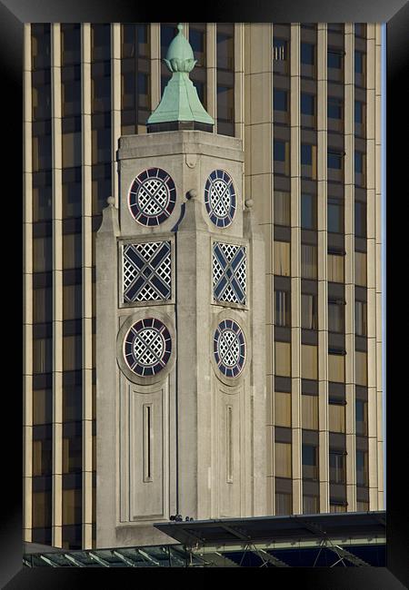 Oxo Tower Framed Print by David French