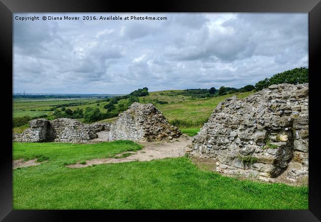 Hadleigh Country Park Framed Print by Diana Mower