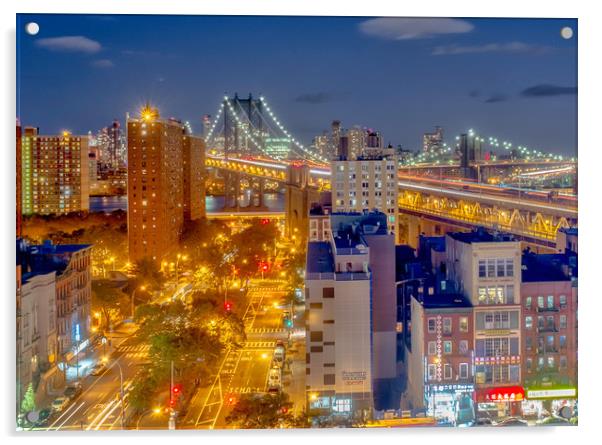 I'll Take Manhattan Acrylic by peter tachauer