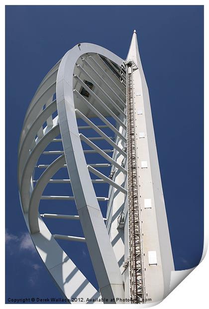 Spinaker Tower, Print by Derek Wallace