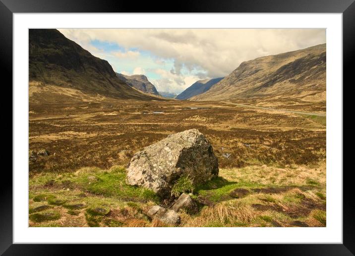 Scottish Highlands Framed Mounted Print by Tony Barr