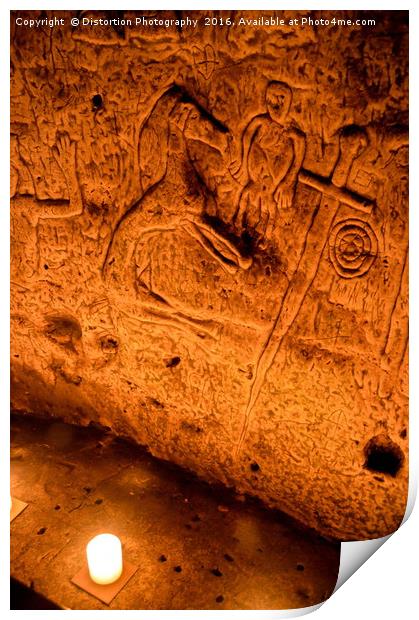 Royston Cave Print by Distortion Photography