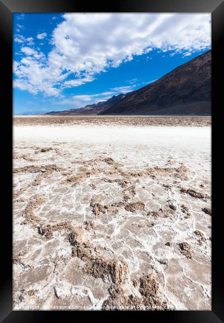  Death Valley, California, USA Framed Print by Massimo Lama