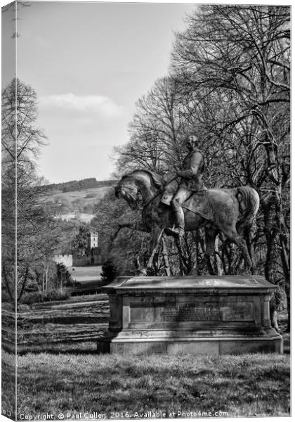 Viscount Gough on Horseback. Canvas Print by Paul Cullen