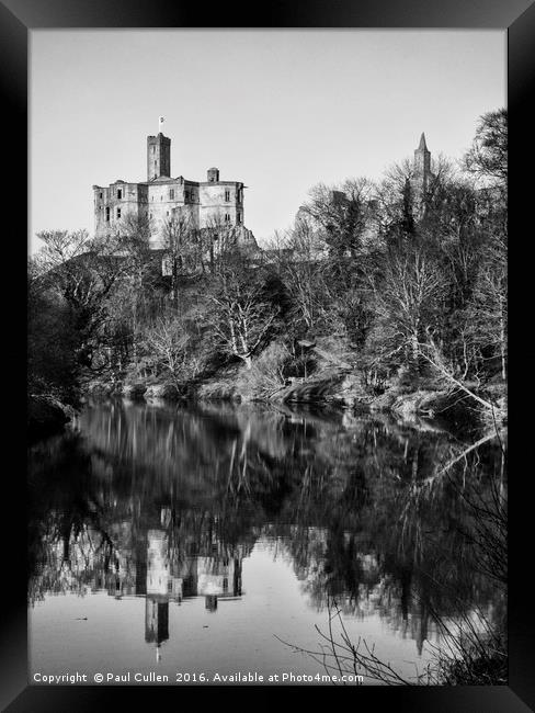 Warkworth Castle Framed Print by Paul Cullen
