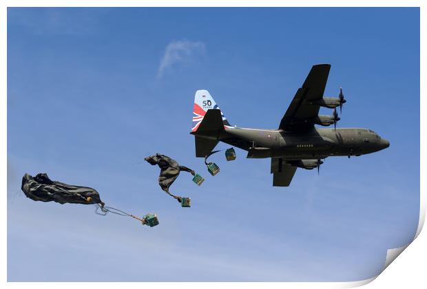C130 Special Delivery Print by Oxon Images