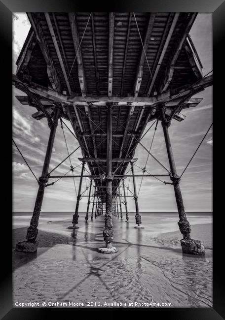 Saltburn Pier Framed Print by Graham Moore