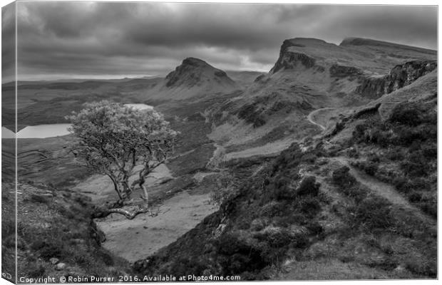 View from the Quiraing, Meall na Suiramach Canvas Print by Robin Purser