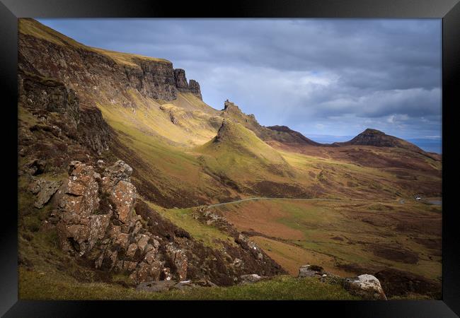 The Quiraing  Framed Print by chris smith