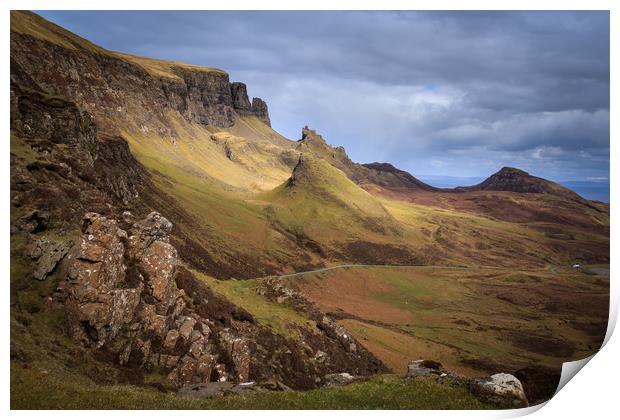 The Quiraing  Print by chris smith