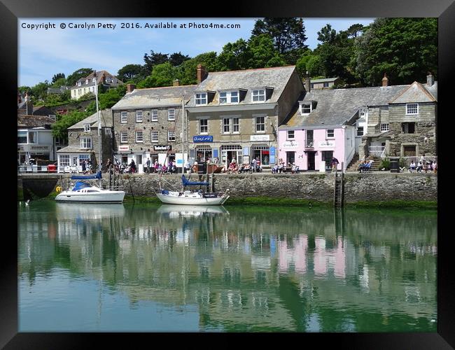 Padstow Framed Print by Carolyn Petty