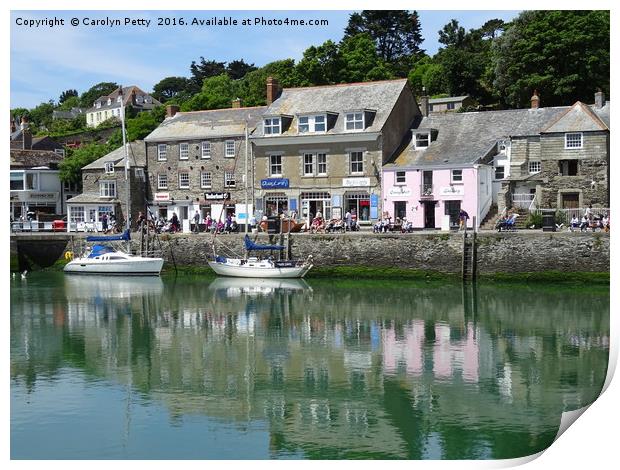 Padstow Print by Carolyn Petty
