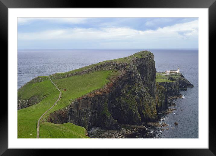 Neist Point Lighthouse Framed Mounted Print by Paul Collis