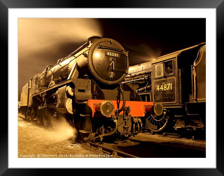 Sherwood in Legends Home Framed Mounted Print by Colin irwin