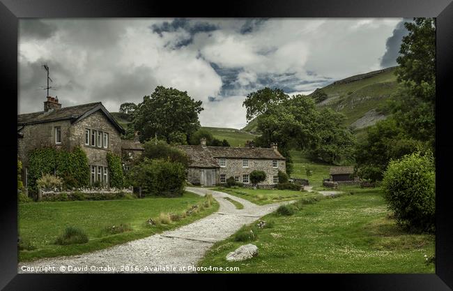 Coniston village in the Yorkshire Dales Framed Print by David Oxtaby  ARPS