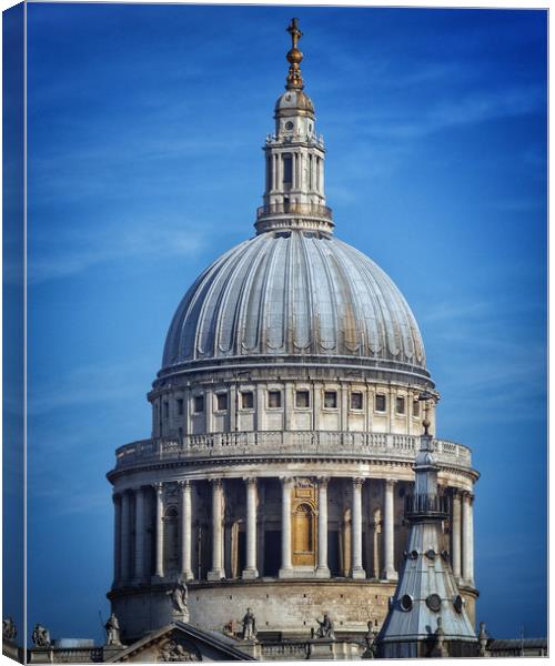 St Pauls Canvas Print by Victor Burnside