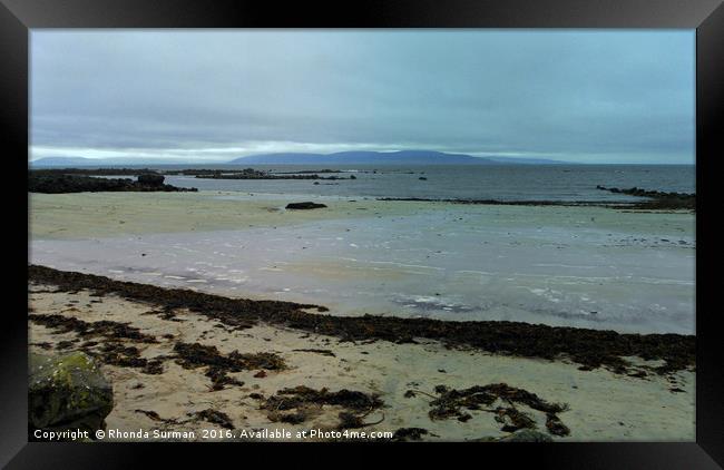 Galway Bay Framed Print by Rhonda Surman