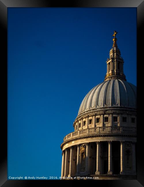 Dome of St Paul's Framed Print by Andy Huntley