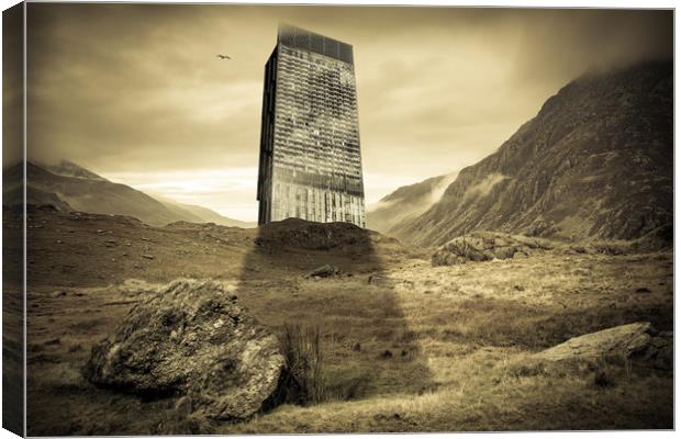 Tower Valley Canvas Print by Sean Wareing