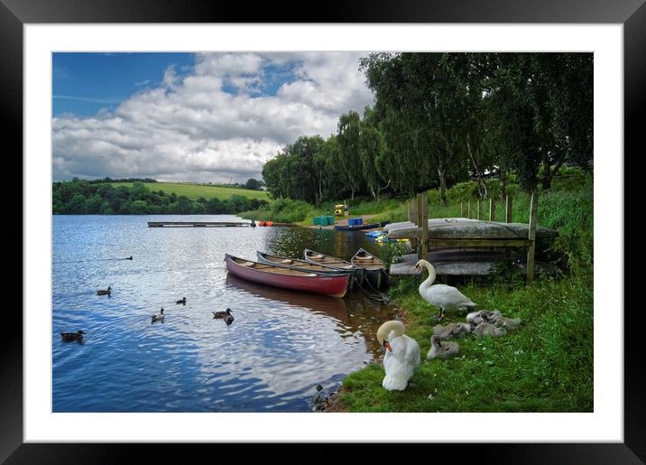On the Banks of Ulley                        Framed Mounted Print by Darren Galpin