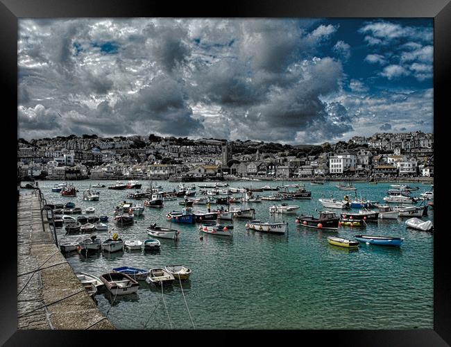St Ives Cornwall Framed Print by Andy Smith