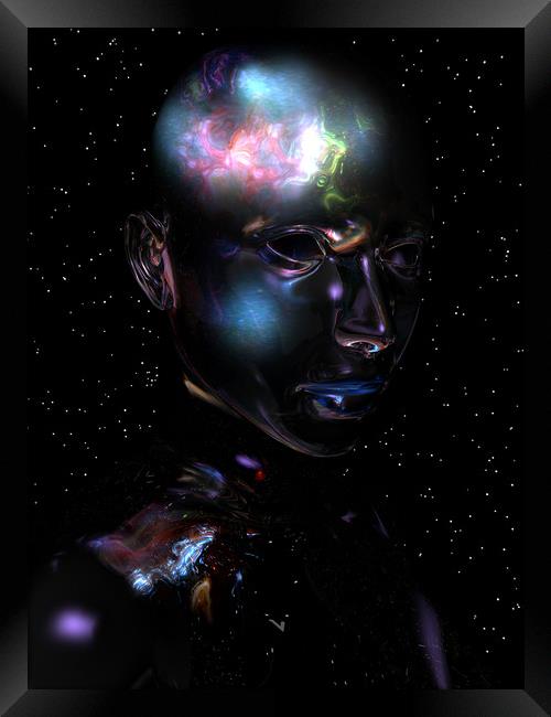 Star Mind Framed Print by Hugh Fathers