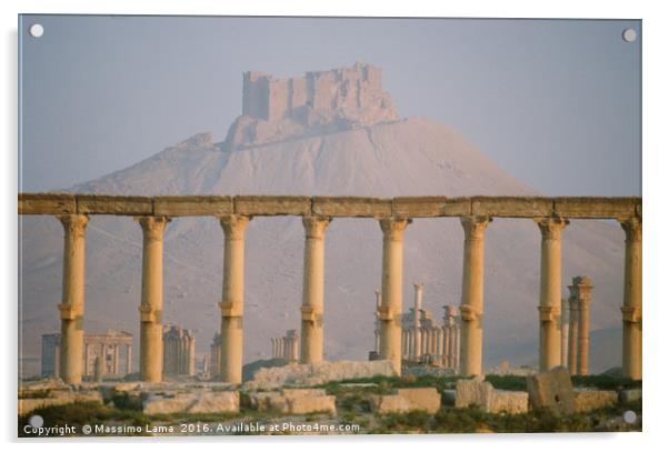 Palmyra Acrylic by Massimo Lama
