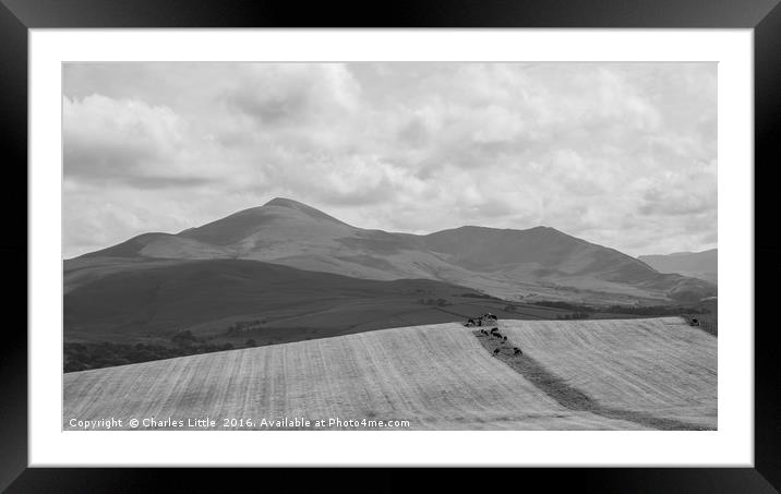 Skiddaw Framed Mounted Print by Charles Little