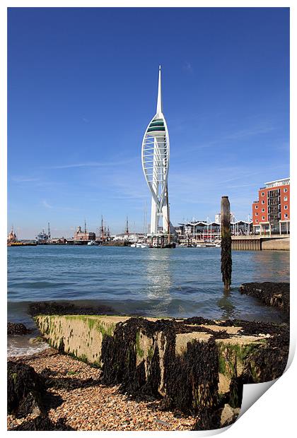 Spinaker Tower, Portsmouth Print by Derek Wallace