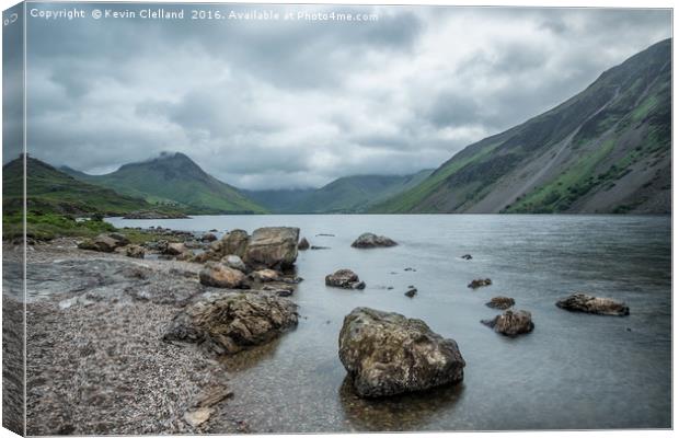 Wast Water Canvas Print by Kevin Clelland