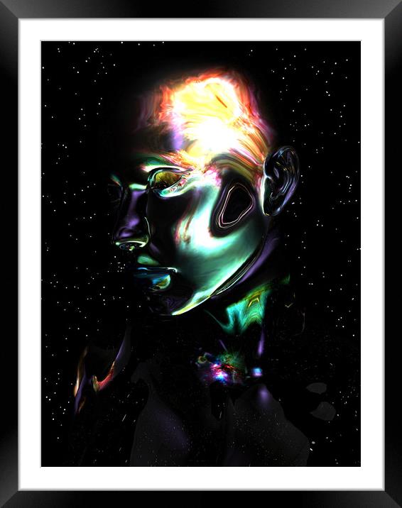 Star Mind III Framed Mounted Print by Hugh Fathers