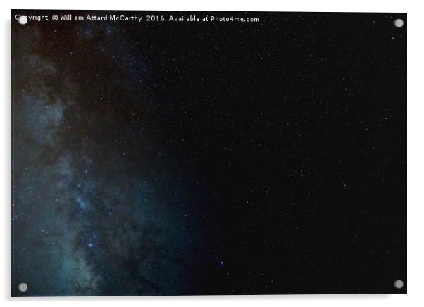 Milky Way Acrylic by William AttardMcCarthy