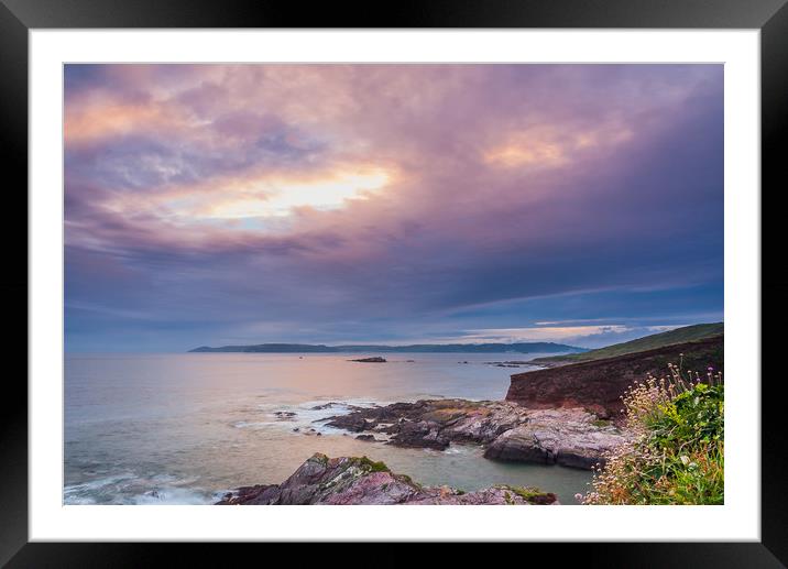 Hole in The Sky Framed Mounted Print by David Martin
