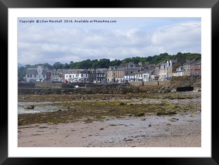 Millport. Framed Mounted Print by Lilian Marshall