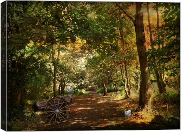 The Carriageway. Canvas Print by Heather Goodwin