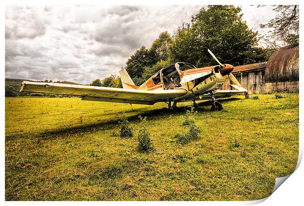 The Forgotten Plane. Print by Jim kernan