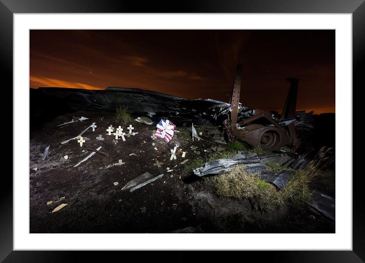 Bleaklow Superfortress Framed Mounted Print by James Grant