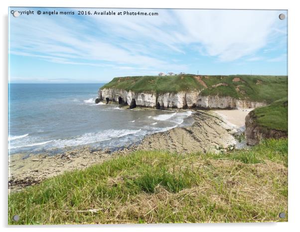 Flamborough Acrylic by angela morris